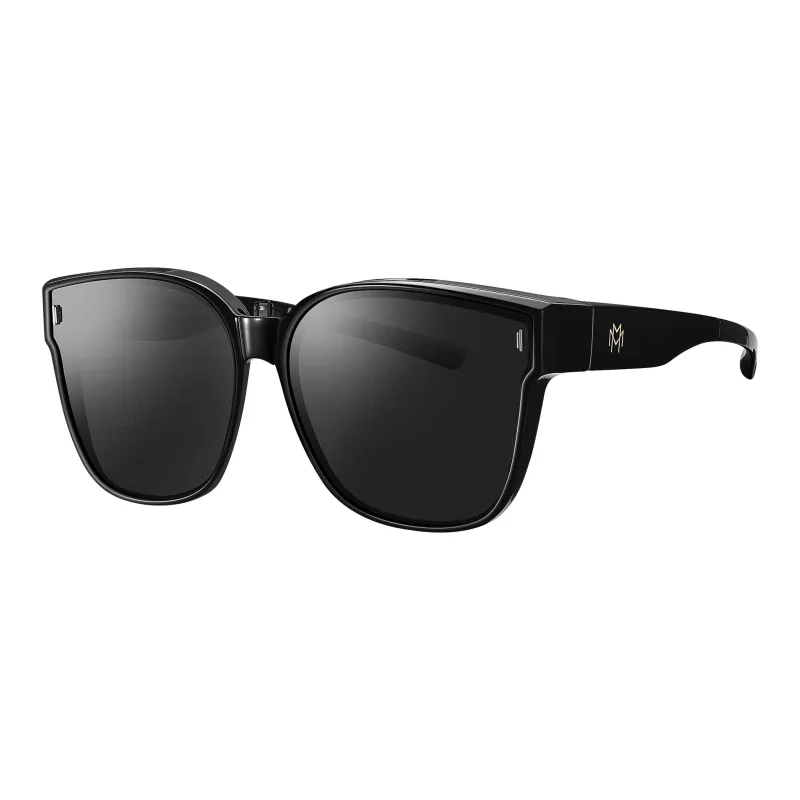 Disney Plate Frame Square Sunglasses Unisex Black-13