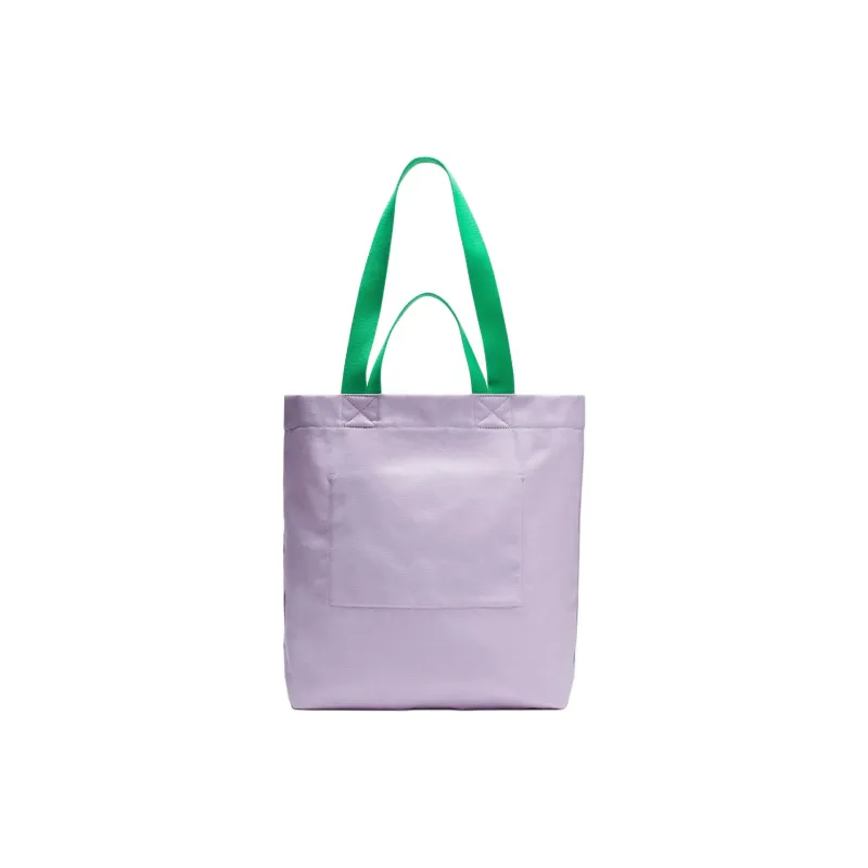 Lululemon Canvas Tote Bag, Shopping Bag, Shoulder Bag, Handbag Women's Pale Purple & Radiant Green-1