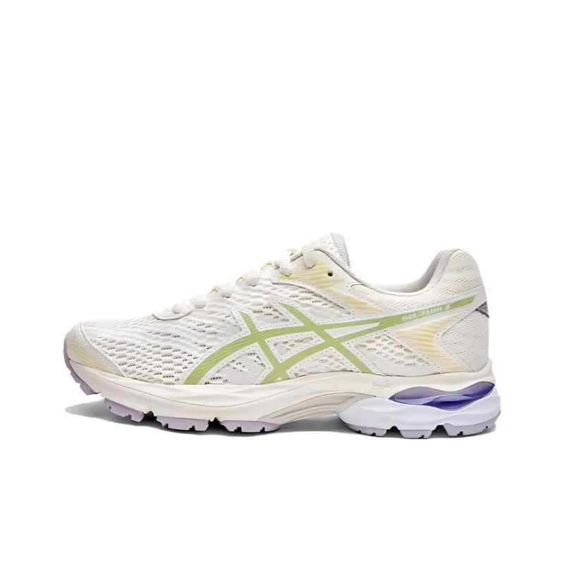 Asics Gel Flux 4 Anti Slip Wear Resistant Low Top Kids' Running Shoes Ecru Teenagers-0