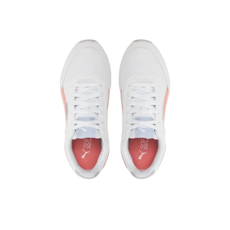 PUMA R78 Abrasion Resistant Low Top Casual Shoes Women's White-4