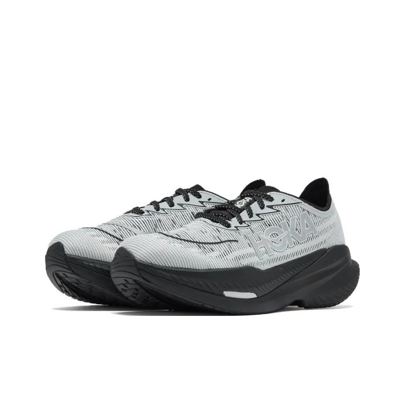 HOKA ONE ONE MACH X 2 Abrasion Resistant Low Top Running Shoes Unisex Gray-2