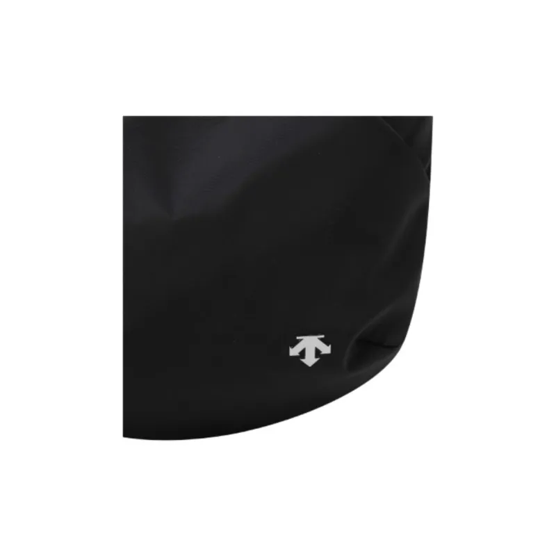DESCENTE Polyester Crescent Bag Shoulder Bag Medium Size Women's Black-6