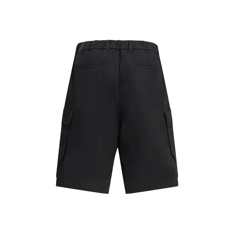 Moncler Logo Patch Cargo Shorts-1