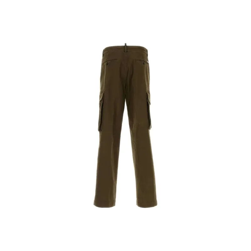 DSQUARED 2 Cargo Pants Men's Olive Green-1