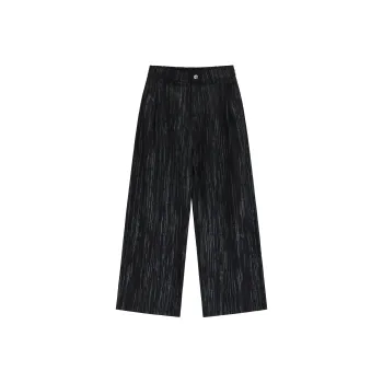 CHIC ERRO Suit Trousers Men Black