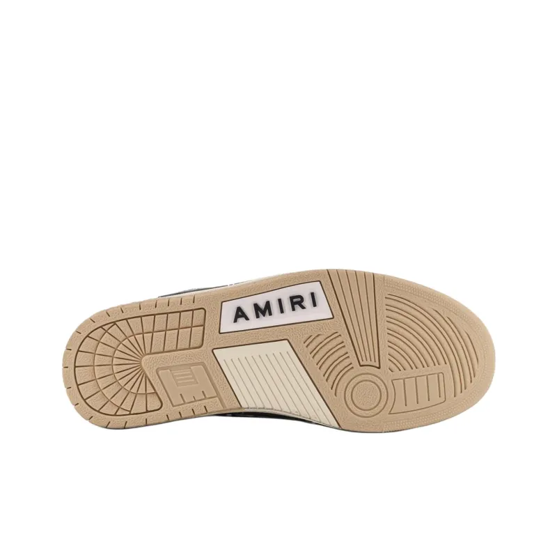 AMIRI Skel Top Low Bandana Low Top Skateboard Shoes Men's Black-5