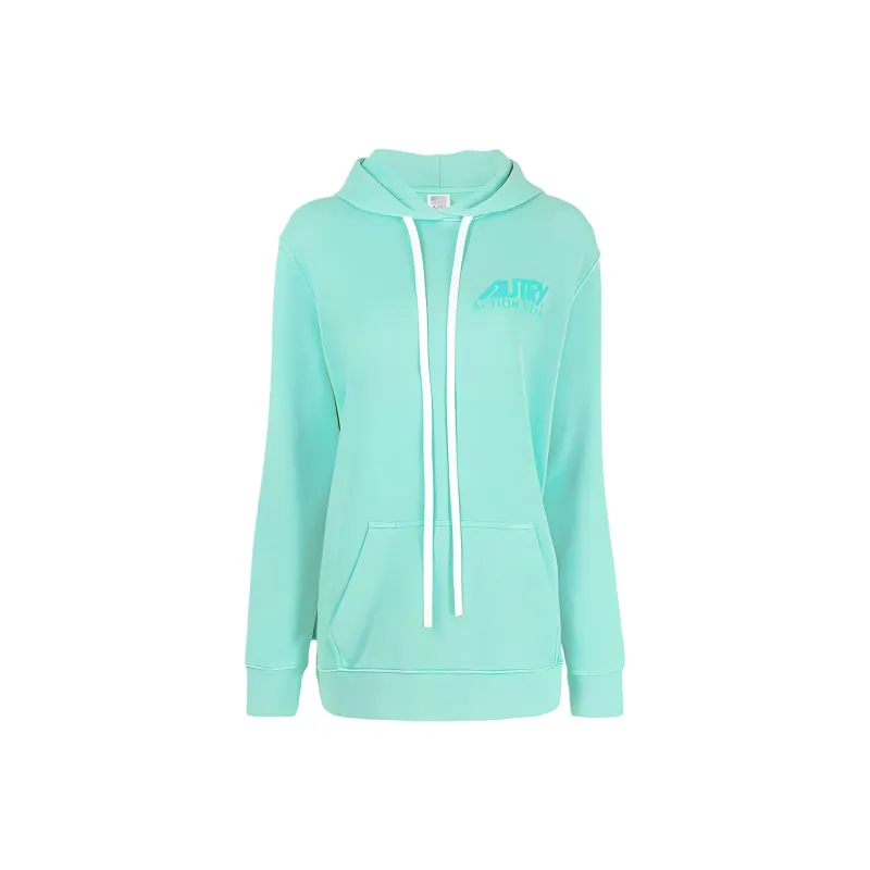 AUTRY Tonal Logo Print Hoodie-0