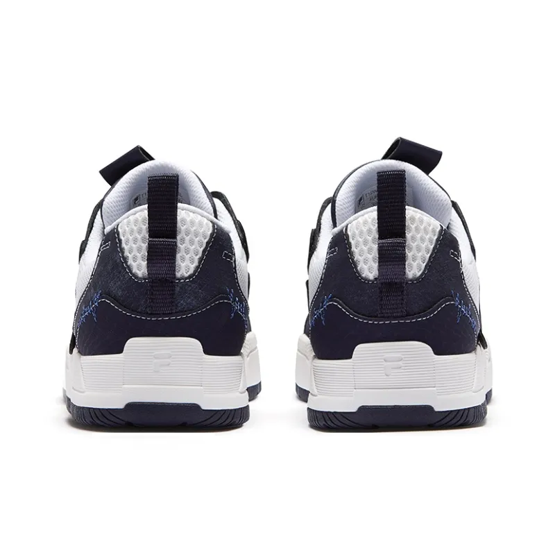 FILA FUSION GEOMETRY Geometric Shoes Low Top Skateboard Shoes Women's Barite Blue-4