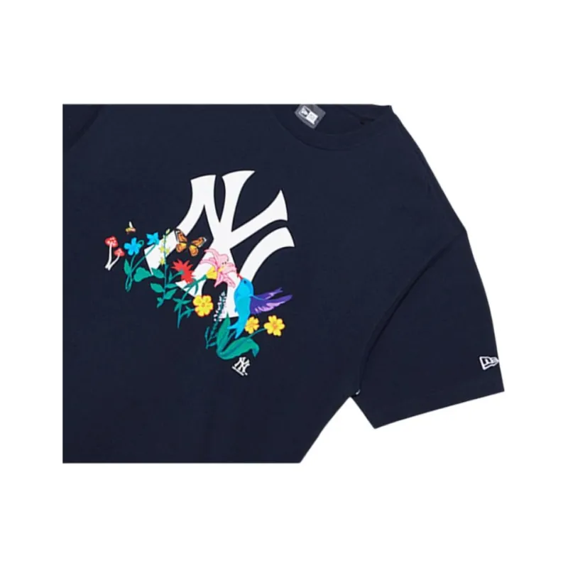 New Era SS22 T Shirt Unisex Navy Blue-2