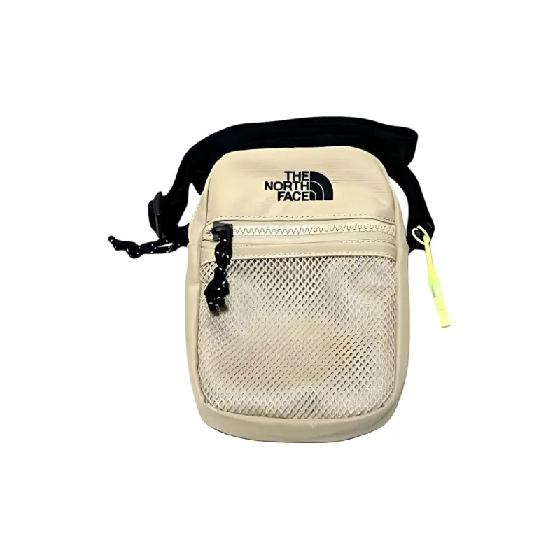 THE NORTH FACE One Shoulder Crossbody Outdoor Bag Polyester Light Beige Men's-1