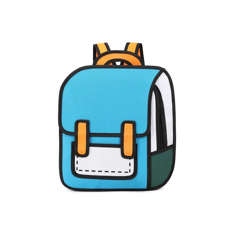 ZUOFEIFAN Nylon Backpack Unisex Multicolor-1
