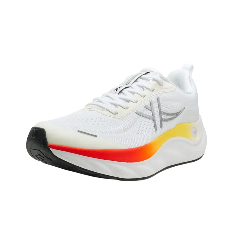 XTEP Cloud Wing 3 Breathable And Slip Resistant Low Top Casual Running Shoes Men's Classic White-3