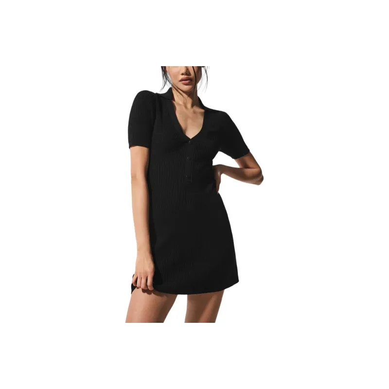 Alo Yoga Short Sleeved Dress Women's-0