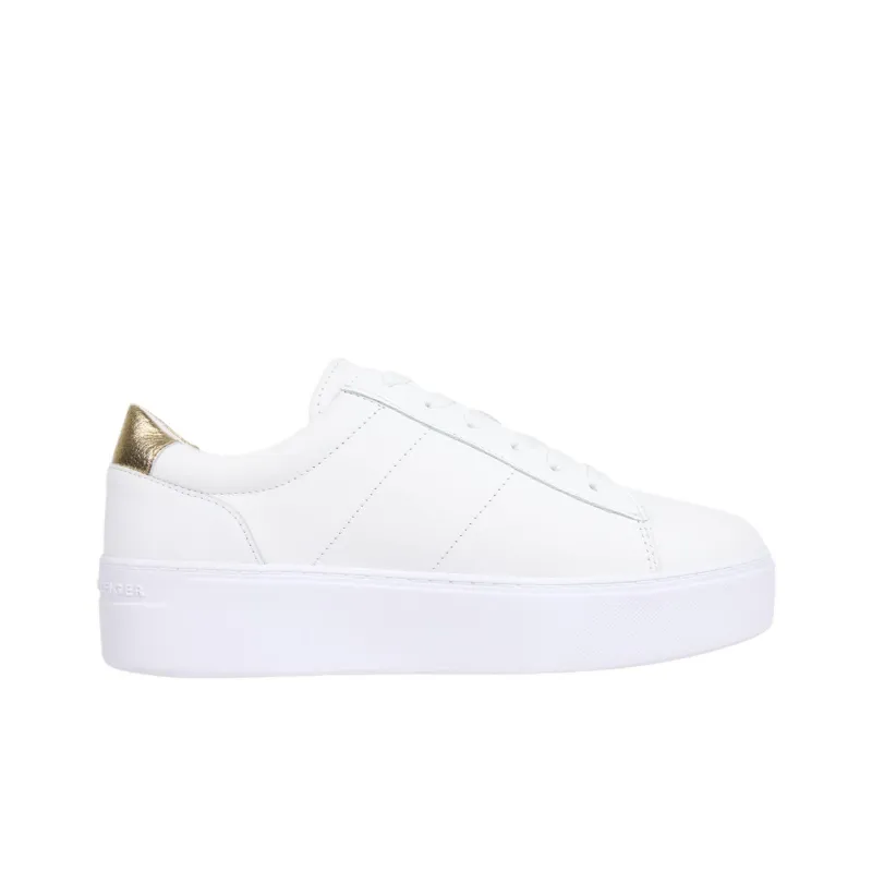 Tommy Hilfiger Trainers Low Top Skateboard Shoes Women's White-1