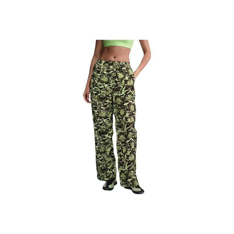 Nike SportswearWINDRUNNER UV Protection Mid Rise Woven Printed Trousers Casual Pants Women's-0