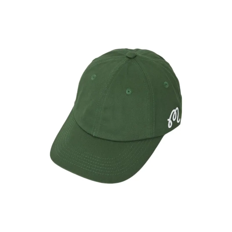 Malbon Golf Cotton Baseball Caps Unisex Green-1