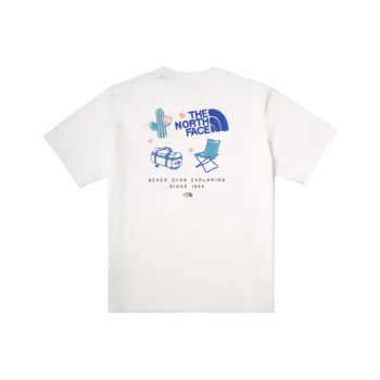 THE NORTH FACE T Shirt Unisex Snow Peak White