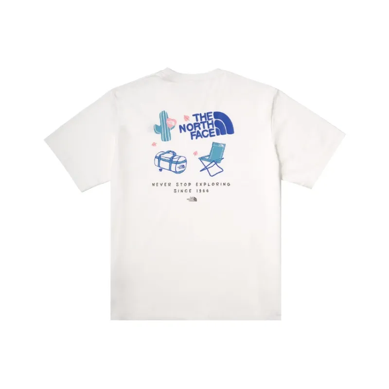 THE NORTH FACE T Shirt Unisex Snow Peak White-0