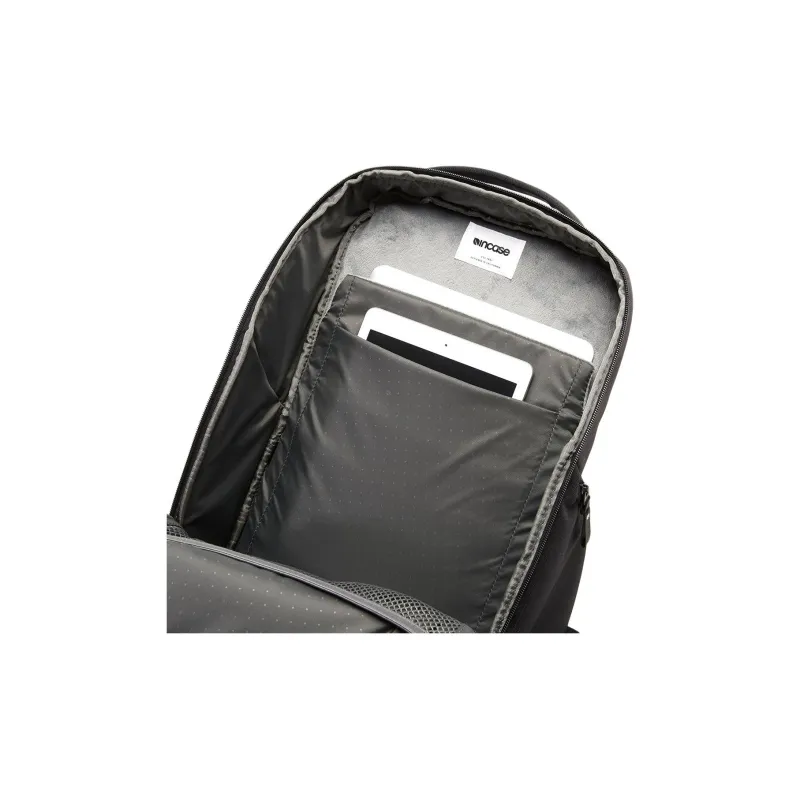 INCASE Recycled Polyester Backpack Unisex Black-7