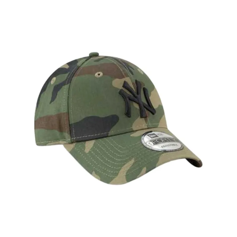 New Era Cotton Fabric Baseball Caps Men's Green-1