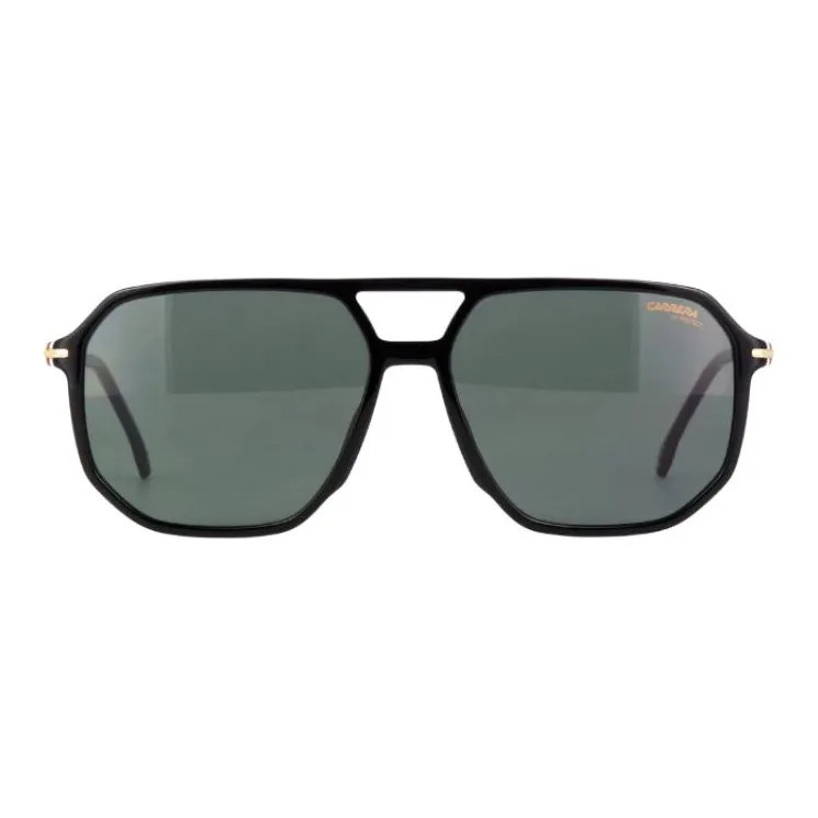 CARRERA Acetate Aviator Sunglasses Unisex Gold-1