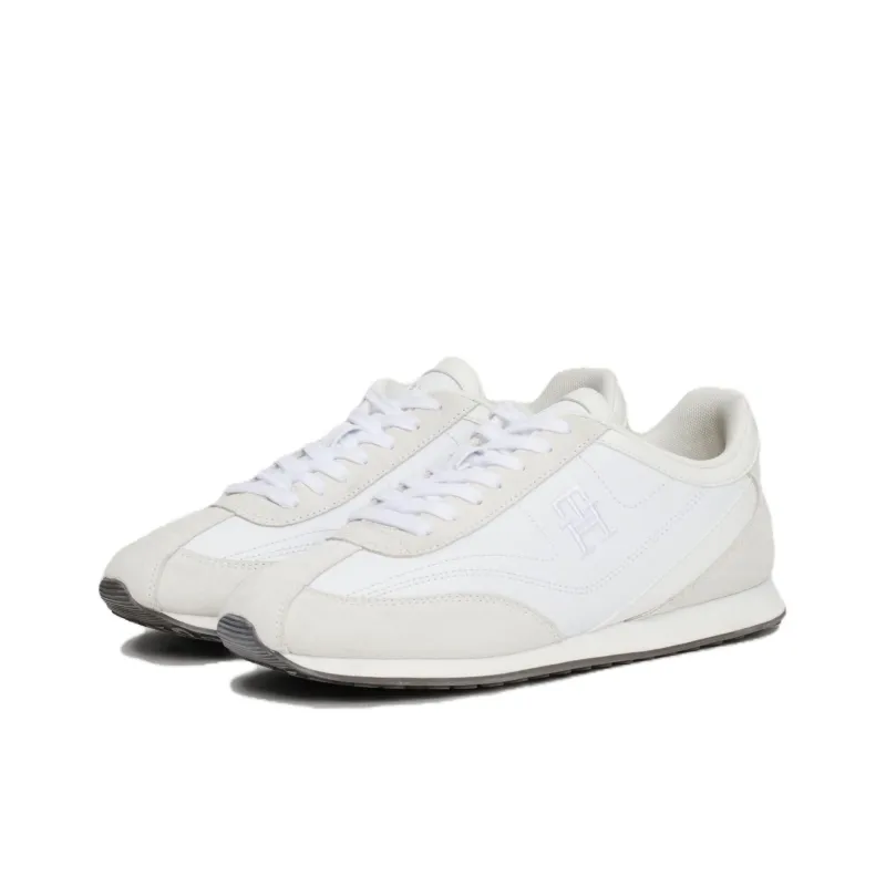 Tommy Hilfiger Heritage Low Top Casual Shoes Women's White Gray-2