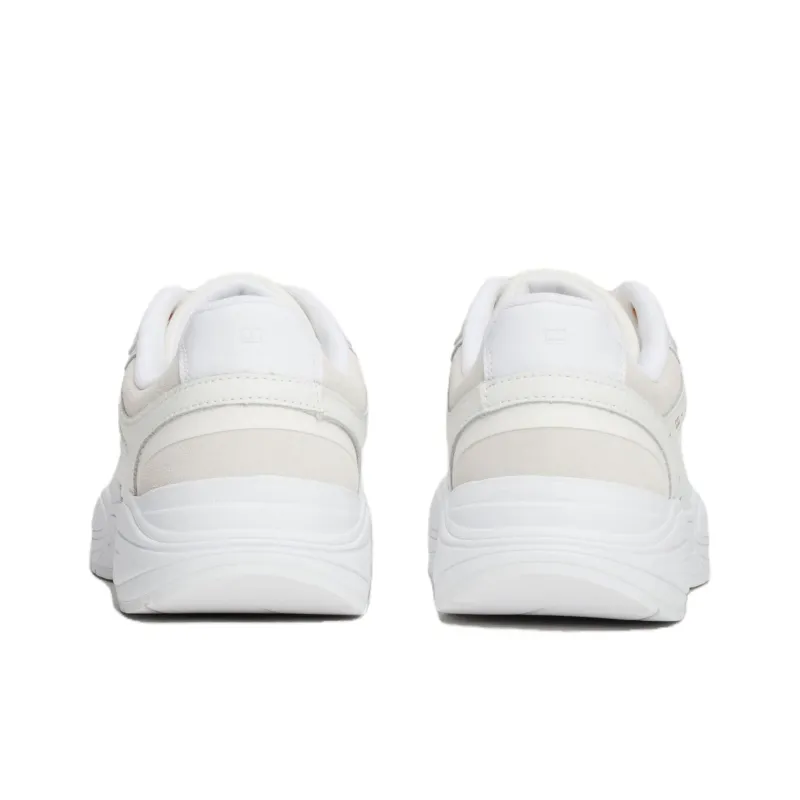 Tommy Hilfiger Trainers Abrasion Resistant Breathable Low Top Casual Running Shoes Women's White Umber-3