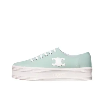 CELINE Jane Low Top Stylish Skateboarding Shoes Women's Green