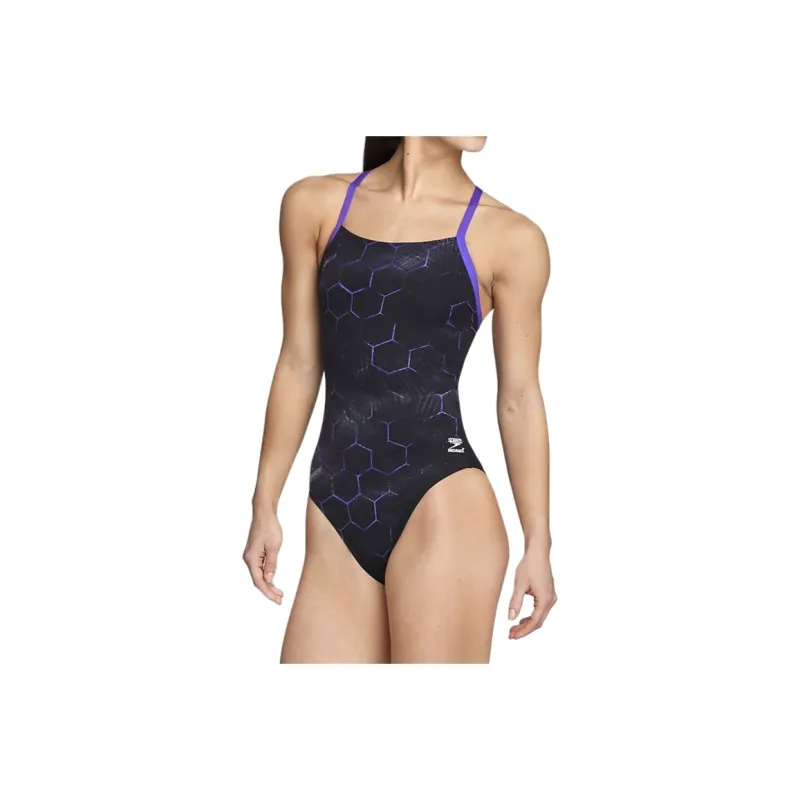 Speedo Emerging Force Flyback One piece Swimsuit Women's-9