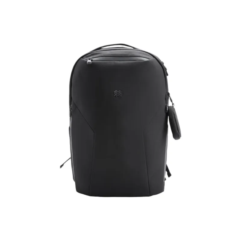 KOLON SPORT Nylon Backpack Unisex Black-0