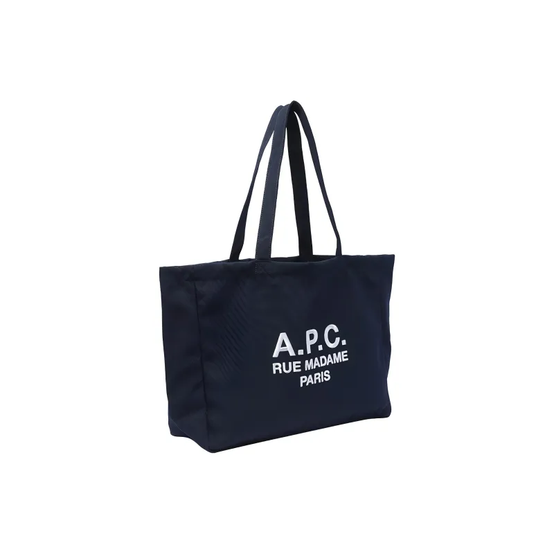 A.P.C Logo Printed Tote Bag-1