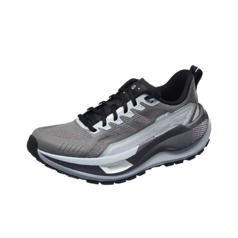Anta Kunlun Cushioning, Abrasion Resistant, And Resilient Properties Low Top Outdoor Shoes Men's Volcanic Gray-0