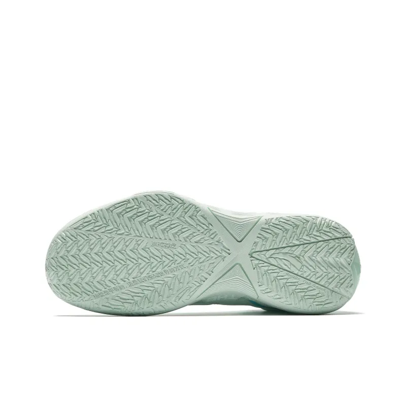 Anta Charging BM Slip Resistant And Abrasion Resistant Grip Low Top Basketball Shoes Men's Green Blue-7