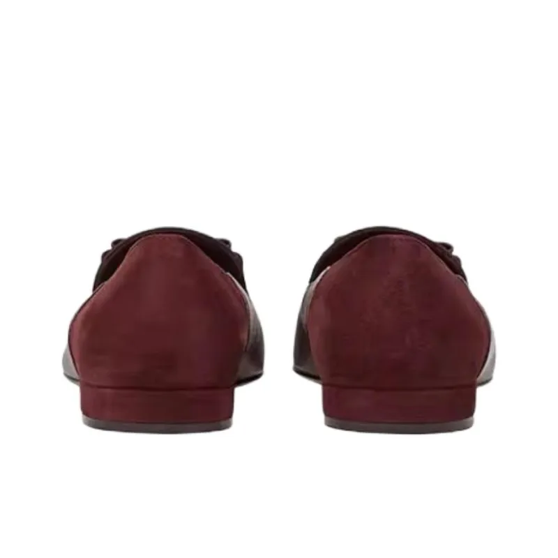 FERRAGAMO Casual Single Shoes Women's Purple-4