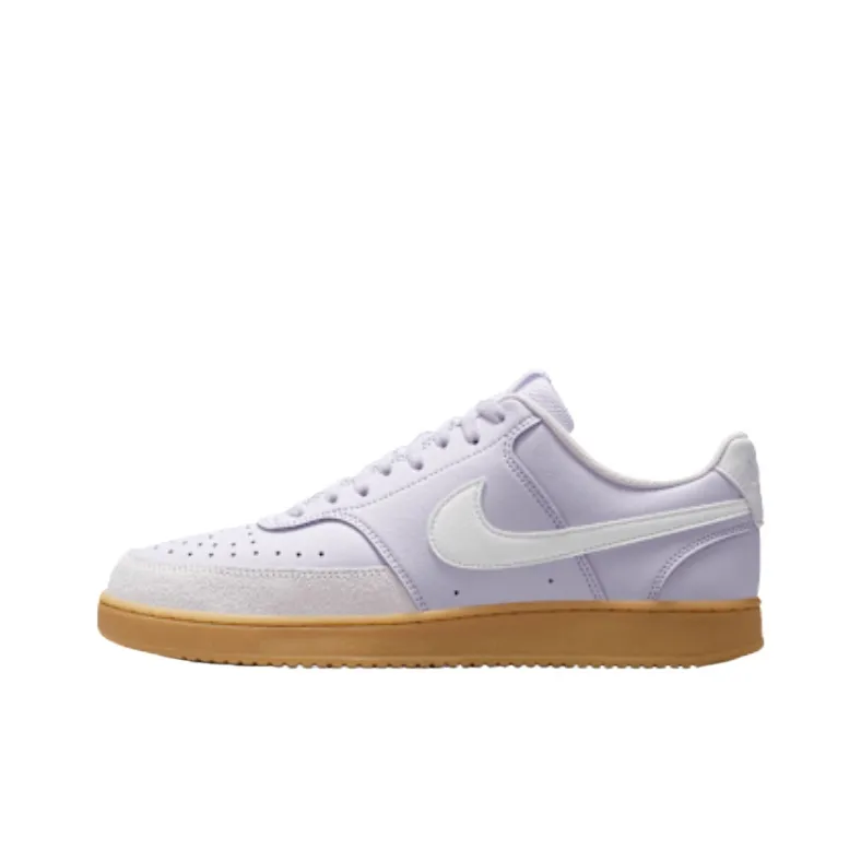 Nike Court Vision Low Top Skateboard Shoes Men's Purple-0