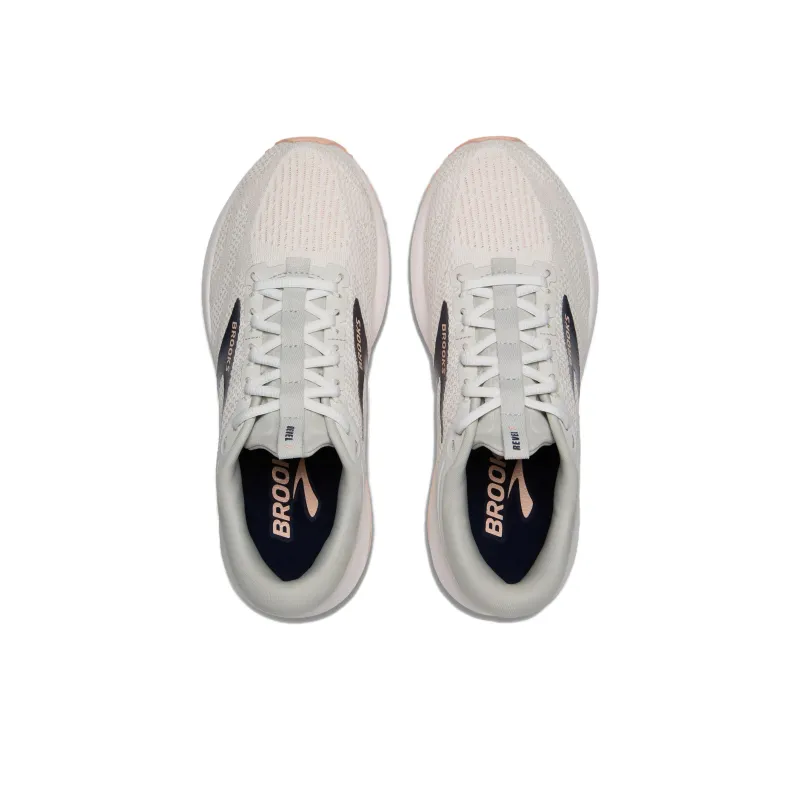 Brooks Revel 7 Abrasion Resistant Low Top Running Shoes Women's Gray-2