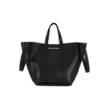 Balenciaga Everyday Calfskin Tote Bag, Shopping Bag, Handbag Women's Black