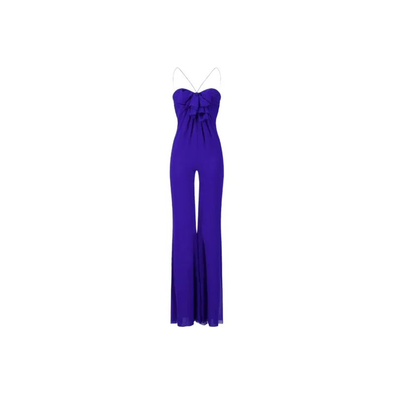 Giambattista Vall Bow Silk blend Jumpsuit-0