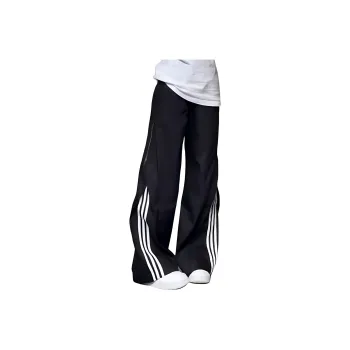 City Hipster Casual Pants Unisex Black