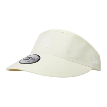 New Era Cotton Linen Sun Protection Hats Unisex White