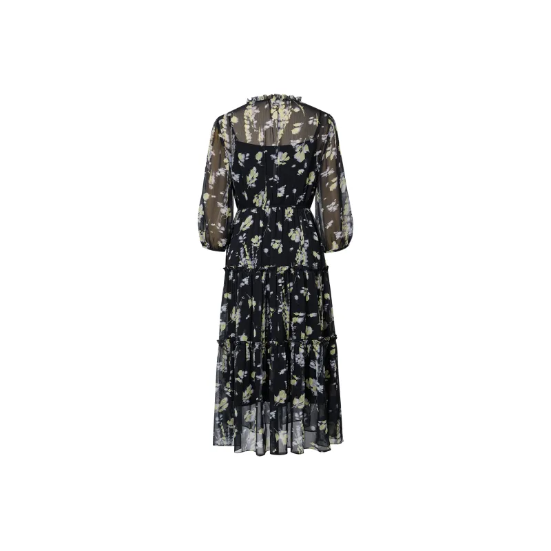 Hopeshow Long Sleeved Dress Women's-1