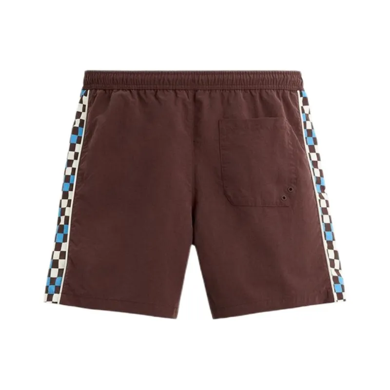 ZARA Swimming Shorts Men Dark Red-1