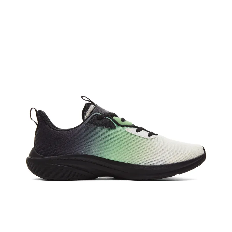 PEAK Cushioning Rebound Abrasion Resistant Breathable Slip Resistant Low Top Running Shoes Men's Green White Black-1