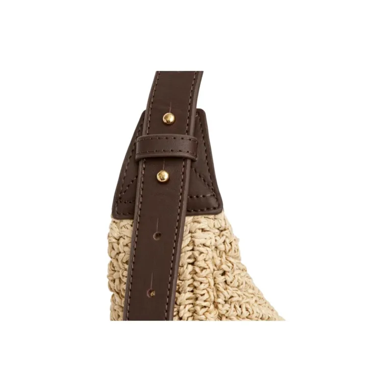 ARKET Paper Shoulder Bag Medium Size Women's Beige-4