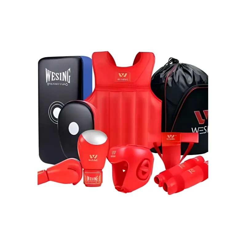 WESING Boxing Protective Gears Leather Unisex-8