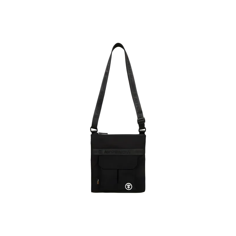 Aape Polyamide Shoulder Bag Unisex Black-0