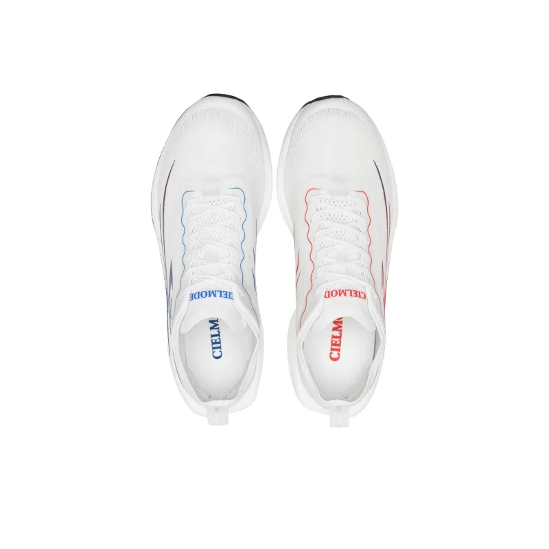 CIELMODE Cushioning Abrasion Resistant Breathable Low Top Running Shoes Unisex Sound Speed Mismatched-2
