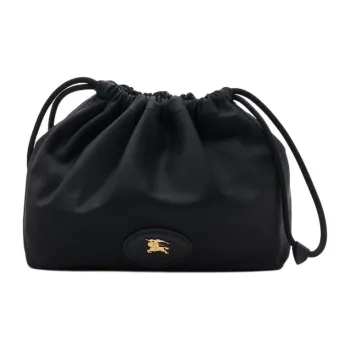 Burberry Nylon Clutch Women's Black