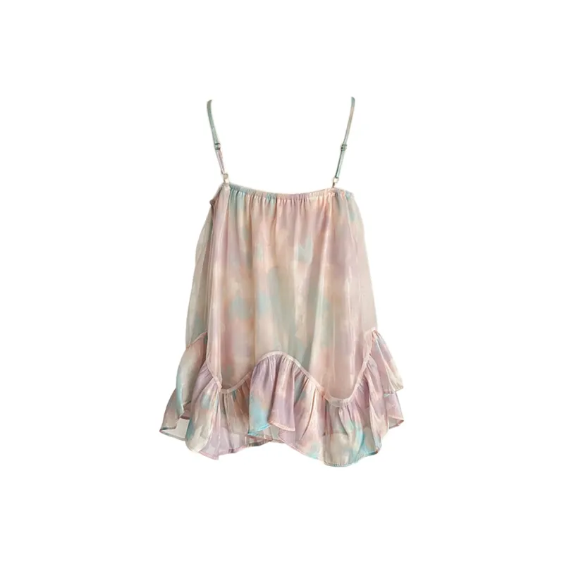 SDN by41 Slip Dresses Women's Dark Cyan Pink-1