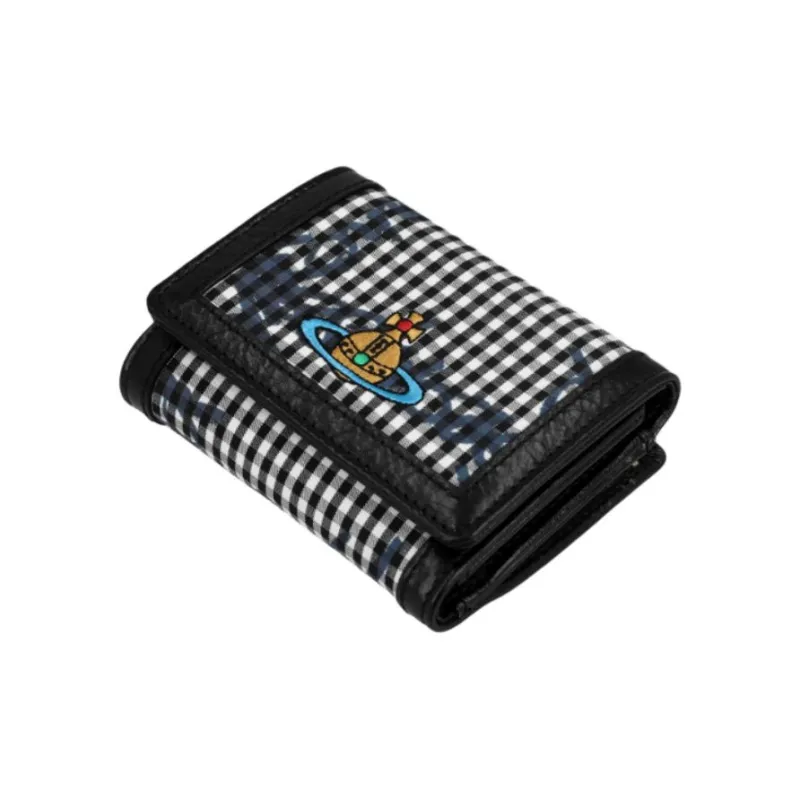 Vivienne Westwood Cotton Wallet Women's Black-3